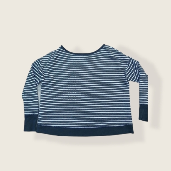 Soft Joie Vega French Terry Striped Sweatshirt - Picture 4 of 5